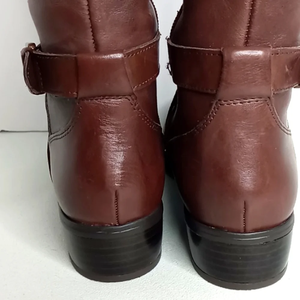 Lauren - Ralph Lauren Tall Leather Riding Boots - Maryann -Brown - 6B